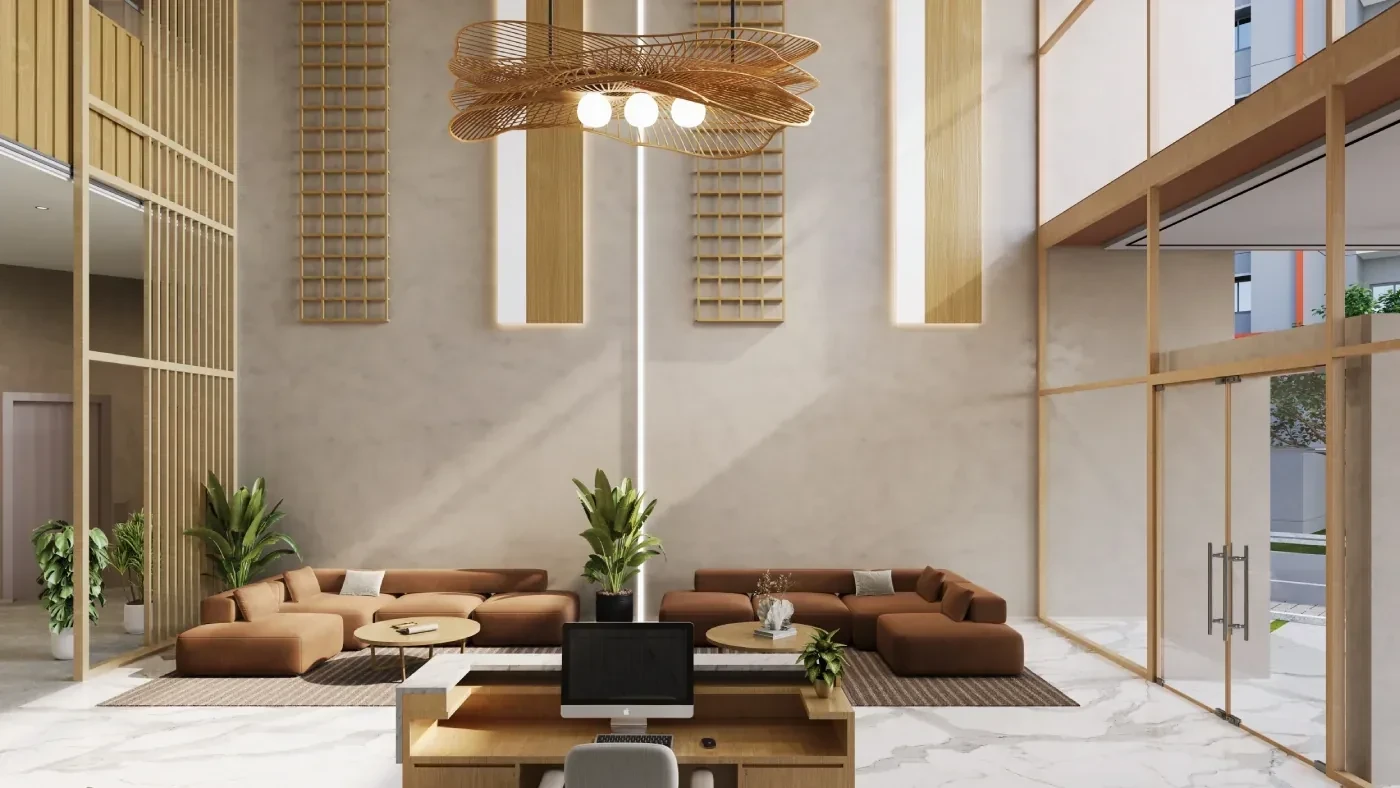 Terrace cafe artistic impression