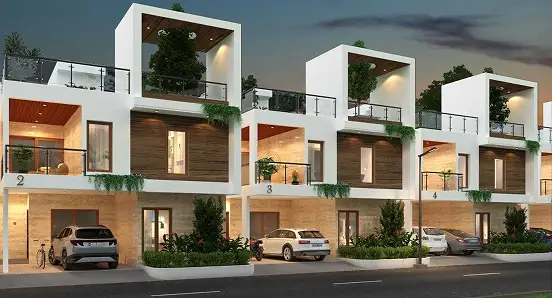 Evershine Stonepark villa exterior view
