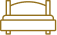 Bedroom planning icon