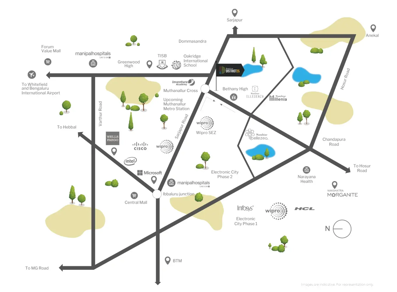 District 25 location map