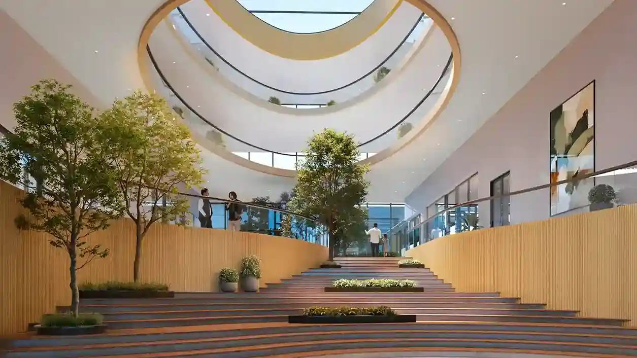 Interior atrium