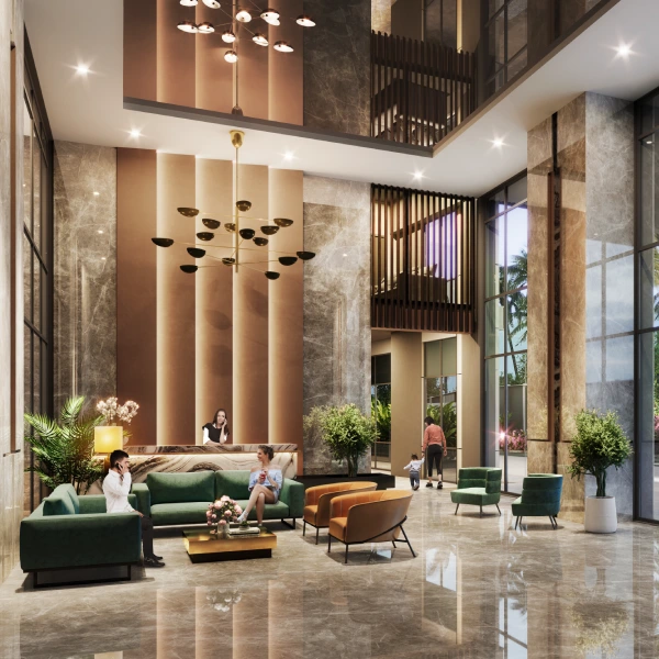 Reception lobby