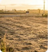 Ground-level inspection photograph